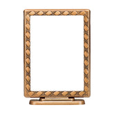 Cornice Portafoto Rettangolare in Ottone 13x18cm con Supporto